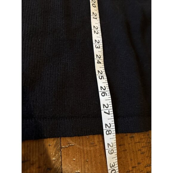 carolina colours plus Black Sweater Faux Fur Collar Size 22/24 Vintage - Picture 6 of 6